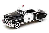 1950 Chevy Bel Air Police 1/24 Diecast Model Car by Motormax 76931