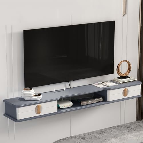 Meuble multimédia mural pour votre coin cinéma étagère TV flottante rustique 43 pouces