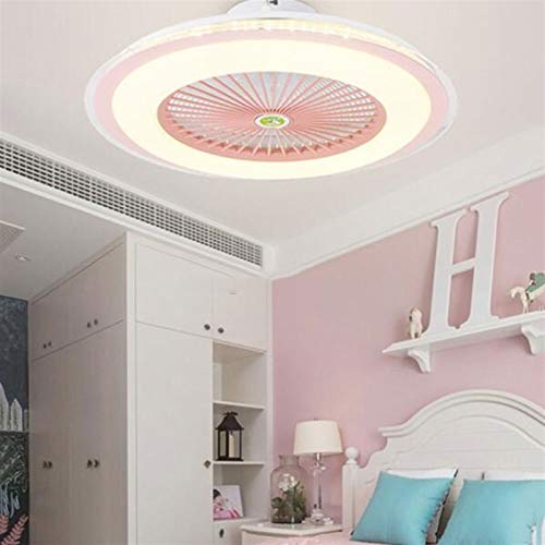Ventilateur de plafond avec lumières télécommandé pour créer une ambiance douce de chambre