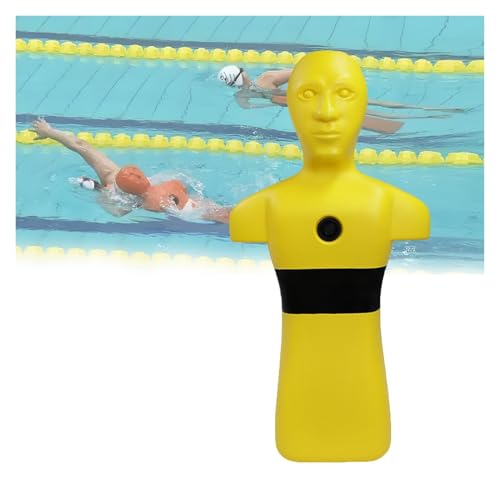 Simulador de entrenamiento de rescate acuático amarillo