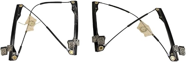 2Pcs Window Regulator Front Car Window Regulator, Left and Right for Volkswagen Golf 2006 2005 2004 2003 2002 2001 2000 1999 for Volkswagen GTI 2006
