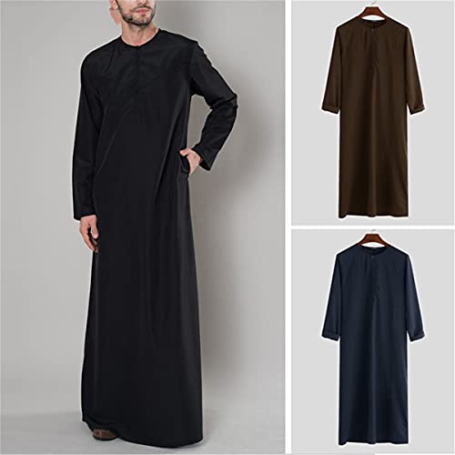 Caftan musulman à fermeture éclair : finis les boutons difficiles avec cette robe M - 2