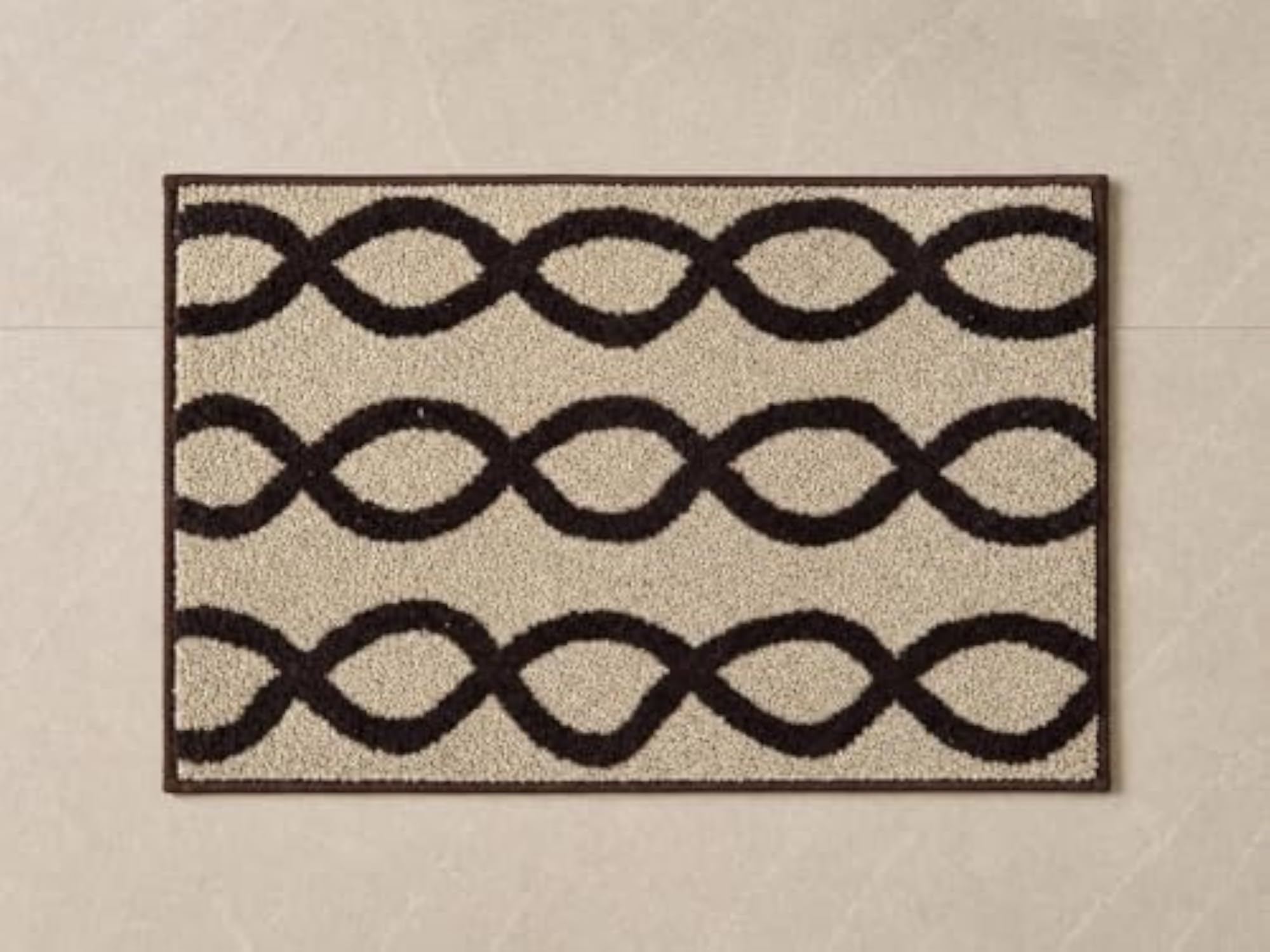 Soft Microfiber Anti-Slip Door Mat, Washable