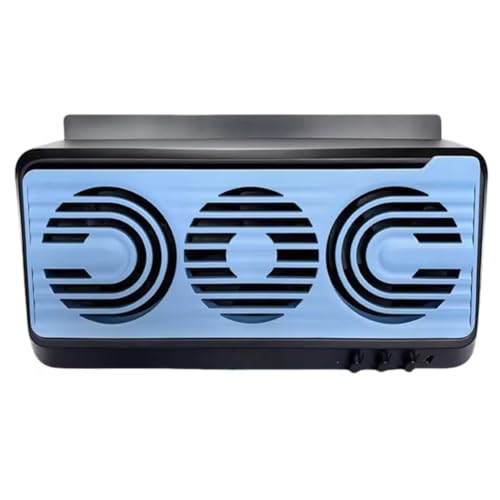 Koolenry Enfriador de Ventanas Solar para Auto, Ventilador de 3 Ventiladores para SUV, Que Promueve la Circulación del Aire.