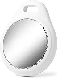 Smart Ar Tag Localizador Inteligente Bluetooth, Branco, Metal, Resistente à Água IP67, Rastreador GPS para Chaves, Pets, Carros, Motos, Mochilas, Bateria 12 Meses