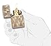 Zippo Luxury Diamond Design Pocket Lighter, Brass, One Size