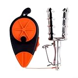 Ehlivhall Fishing Lure Retriever with 30M PE Line Stainless Steel Fish Bait Rescue Device Tackle Recovery Tool for Snagged Lures Minnow Pencil Iron Plate VIB Underwater Snag Removal Equipment