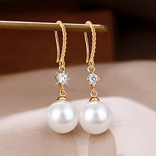 BENECREAT 20Pcs Twist Rope Earring Hooks, 14K Gold Plated Brass, with Loops & 50pcs Plastic Earring Backs - for DIY Jewellery Making - Image 4