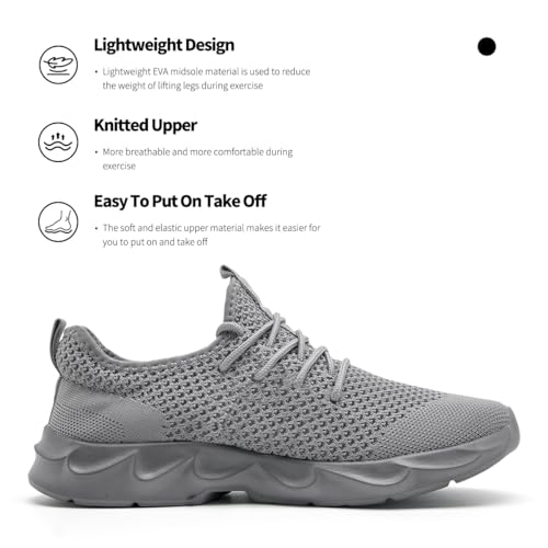 Womens Tennis Shoes Slip On Running Shoe Lightweight Breathable Walking Sneakers for Women Workout Athletic Sports Jogging2