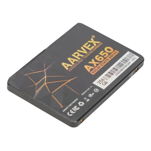 Image of AX650 256GB 2.5 Inch SATA III Internal SSD, 6Gb /s Solid State Drive, High-Speed 3D NAND Flash, Fast Boot & Data Transfer, Upgrade for Laptop, Desktop PC & All-in-One Computer