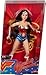 Barbie Signature Doll, Wonder Woman Collectible with Doll Stand in Red and Blue Tank Suit with Golden Accessories Like Lasso, Headpiece and Belt