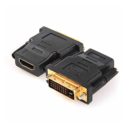 Adaptador DVI a HDMI hembra para ver tu ordenador portátil en la televisión del salón