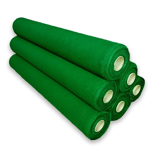 Tecido Alvejado Pé De Galinha Verde, Rolo 5 Metros