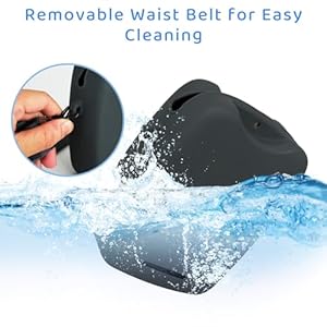   Dog-Treat-Pouch-Shoulder-Bag-with-Training-Clicker-Built-in-Poop-Bag-Dispenser-Magnetic-Closure-Silicone-Treat-Bag-with-Shoulder-Strap-for-Pet-Training-Walking-Grey