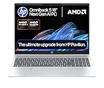 HP OmniBook 5 Next Gen AI Laptop | Copilot+ PC | AMD Ryzen AI 5 340 Processor | 16GB RAM | 512GB SSD | AMD Radeon 840M Graphics | 2K Anti-glare Display | 16.75 Hrs Battery | Windows 11 | 16-ag1001sa