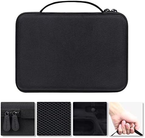 Aenllosi Hard Carrying Case for Shure Microphone SM7B/MV7/MV7X,Only Case (Black)