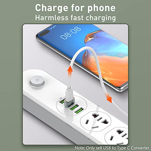 Kiboule LC150 Adaptador USB C Fêmea para USB Macho Transmissão Rápida Tipo A Cabo Carregador Adaptad