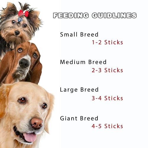 Image of Twisted Rawhide Chew Sticks for Dogs, 200g | Long Lasting Natural Dog Chew Treats | Calcium Rich Rawhide Sticks for Puppies & Adult Dogs | Supports Dental Care & Healthy Teeth