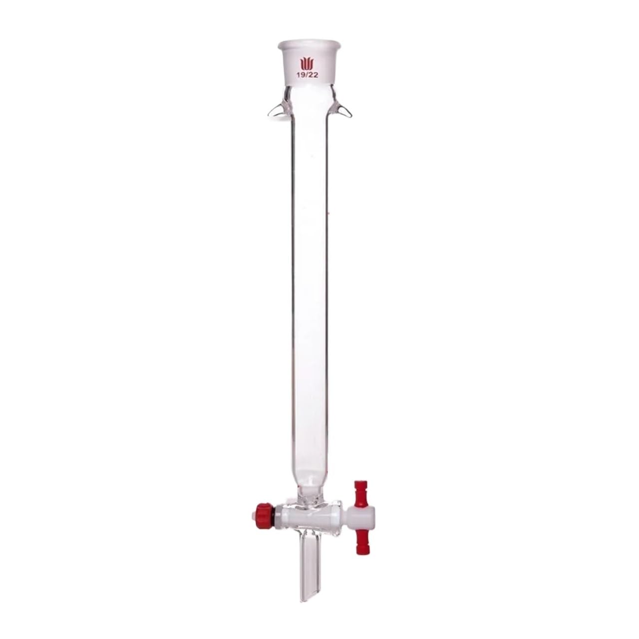 Colonne chromatographie flash en verre borosilicate et joint rodé 19/22