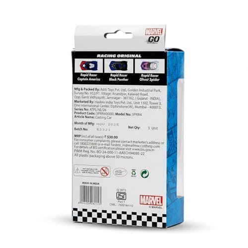Image of Marvel Go Collection | Rapid Racer | Iron Man, Spider-Man & Doctor Strange | 3-Pack | 1:64 Diecast Toy Vehicles | Ages 3 and Up | Collect Them All