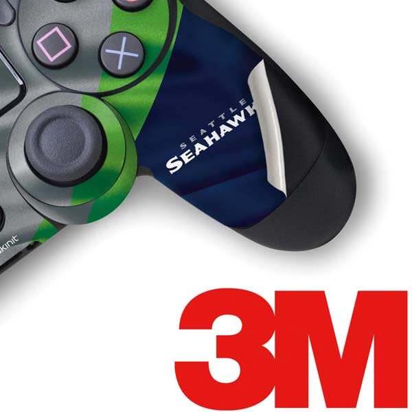 Skinit Decal Gaming Skin Compatible with PS4 Pro/Slim Controller - Officially Licensed NFL Seattle Seahawks Design