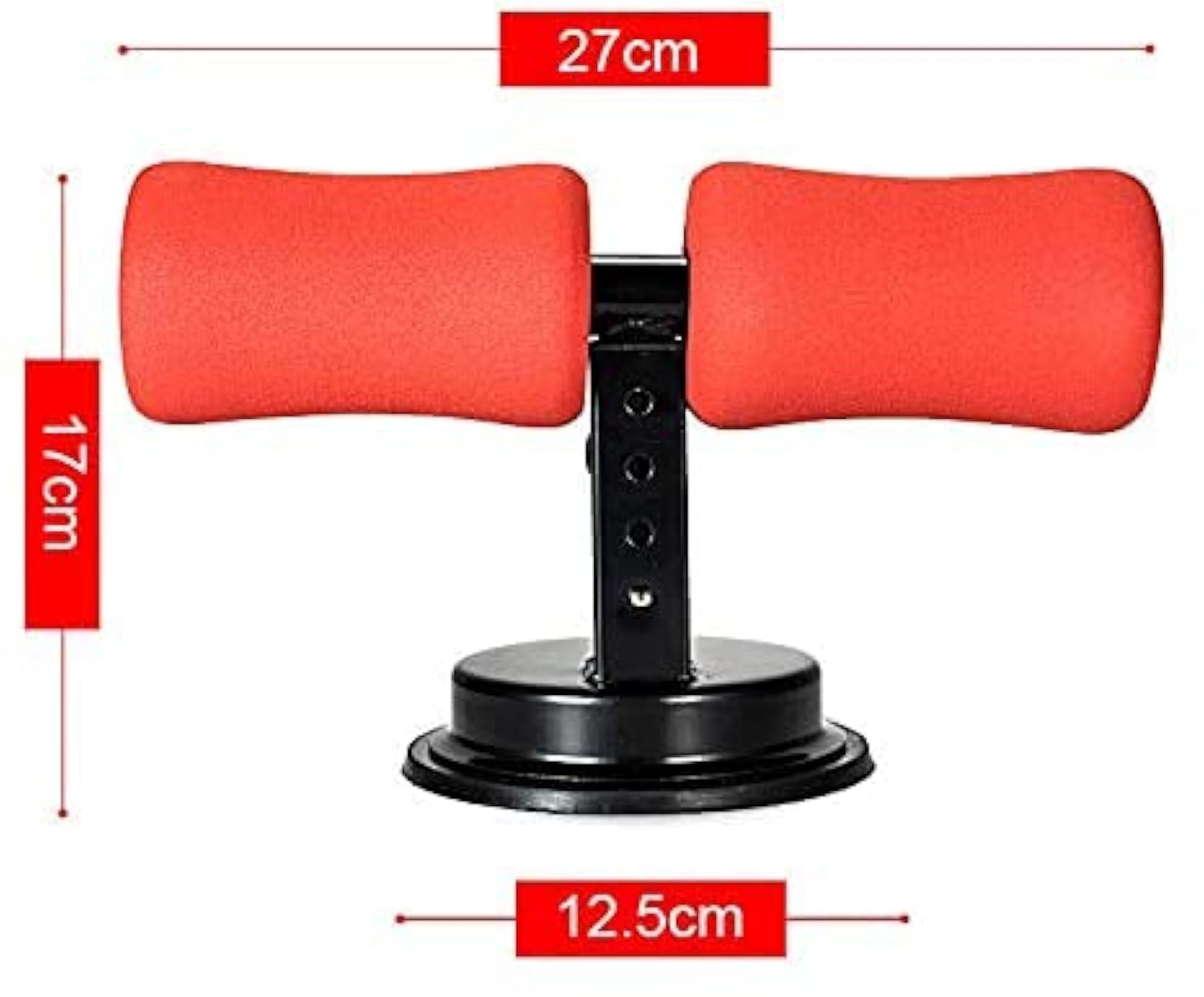 Portable Sit Up Bar for Floor, Adjustable Suction Cup
