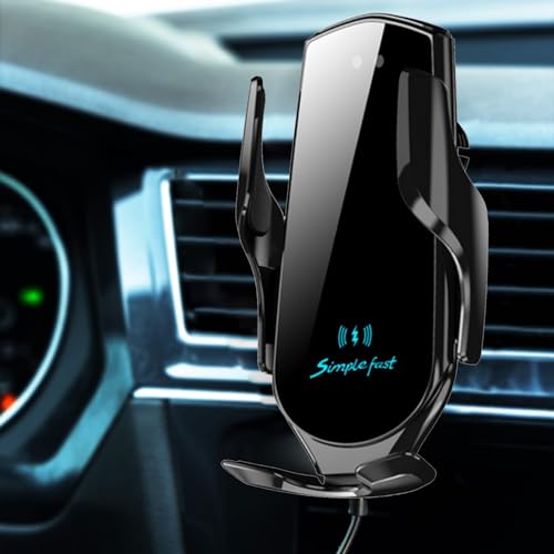 Wireless Car Charger, 15W Fast Charging Auto-Clamping Auto-Clamping Car Air Vent Phone