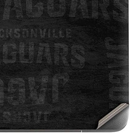 Skinit Decal Laptop Skin Compatible with MacBook Air 13in (2020) - Officially Licensed NFL Jacksonville Jaguars Black & White Design