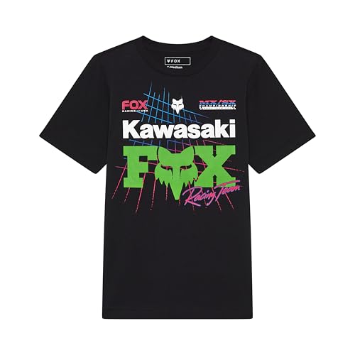 Fox Racing Boys' Kawasaki Short Sleeve T-Shirt4