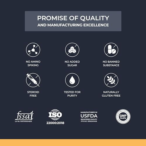 Nutrabay Gold Whey Protein Concentrate with Digestive Enzymes & Vitamin Minerals 25g Protein – Muscle Support & Recovery – 1kg, Malai Kulfi | Trustified Certified Authentic