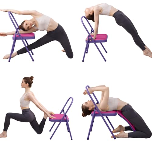 Body Rhythm Yoga Auxiliary Chair with Lumbar Back Support