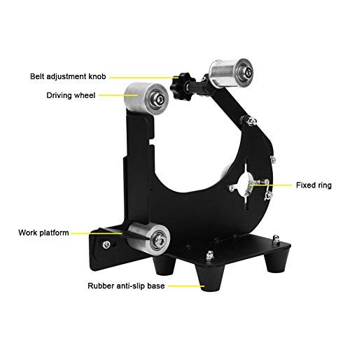 Marhynchus Belt Sander Attachment For Angle Grinder, Belt Sander Attachment Metal Wood Sanding Belt Adapter For Spindle M10 Angle Grinder Other Power Tool Accessories Power Tool Accessories #TOP5