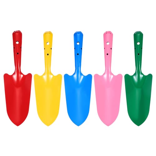 Set de 5 Mini Palas de Mano Metálicas para Jardín miniatura 1