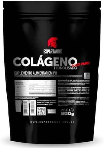 Colágeno Hidrolisado Sabor Neutro 500g - Espartanos