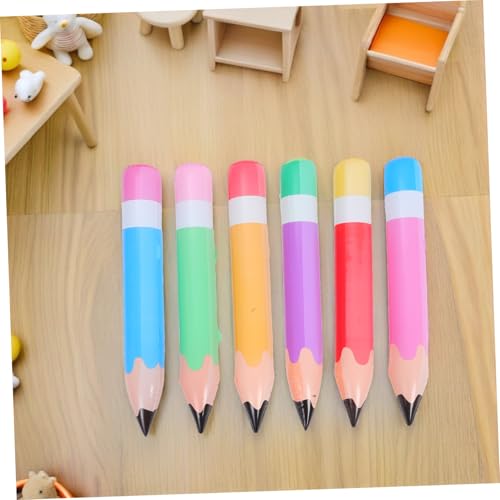 Crayon gonflable PVC ballons géants forme de crayon de fête - 5