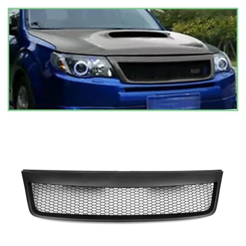 Grille de calandre pour Subaru Forester 2009-2013 maillage noir mat