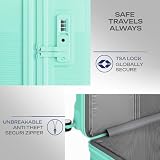 Safari Select Trunk Set of 3 Small Medium Large with TSA Lock Anti-Theft Zippers — view 7
