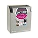 C-Line 8-Pocket Spiral-Bound Poly Portfolio, Letter Size, 1 Portfolio, Smoke Gray (33081)