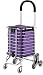 Produktbild GaoGaoBei Einkaufswagen Für Alte Menschen, Zusammenklappbar, Tragbarer Gepäckwagen, Trolley, Trolley, Anhänger, Kleiner Trolley Für Senioren, 4 Räder,8 Räder,Super