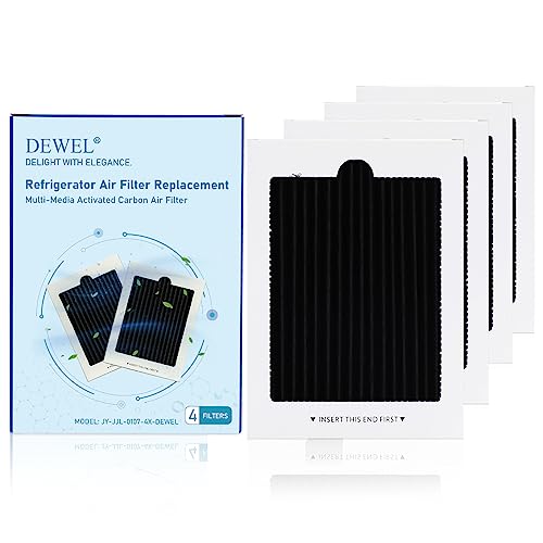 Refrigerator Air Filter Replacement for Frigidaire PAULTRA Pure Air Ultra, Compatible with Electrolux EAFCBF, Kenmore, Freshen Your Fridge with Activated Carbon Air Filter - Part 242061001-8PCS