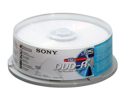 【minus (-)】【CD 】【DVD 】 Sony Dvd Minus 16x Speed 25 Spindle | Desertcart Cayman Islands