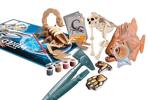 Clementoni Laboratorio Ciencia y Juego – Animales del Planeta Tierra – Laboratorio científico para niños de 8 años, Kit experimentos de Ciencia, aplicación dedicada, Actividad con Realidad Aumentada, - imagen 2