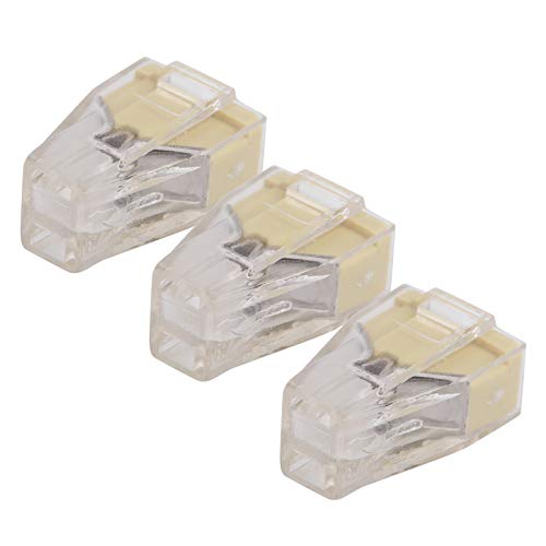 Conector de fiação push Wire, bloco de terminais rápidos, interruptor de isolamento de cobre vermelh