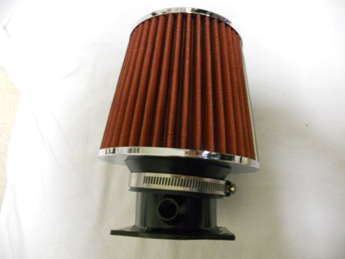 Air Intake Adapter And Red Air Filter For 89-94 Nissan 240Sx #TOP1