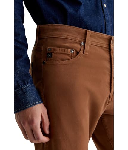 AG Men's Everett Slim Straight Brushed Moleskin Pants4