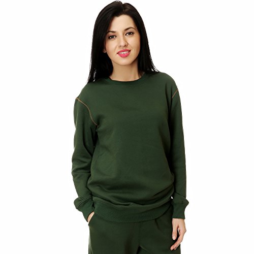 Image of Women's Fleece Crew Neck Sweatshirt