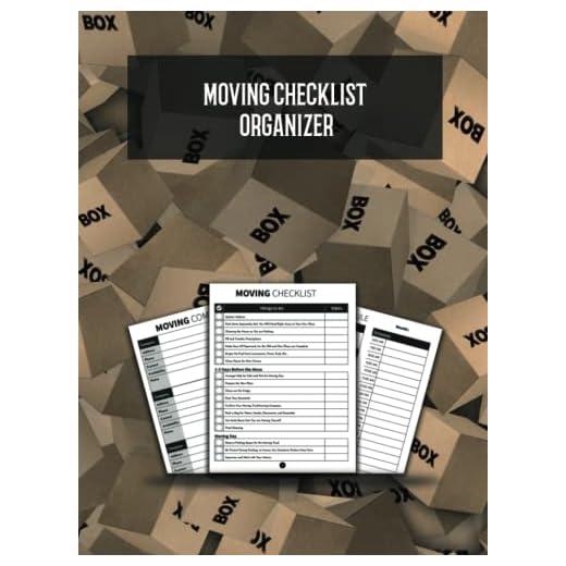 Comprehensive Moving Checklist Organizer