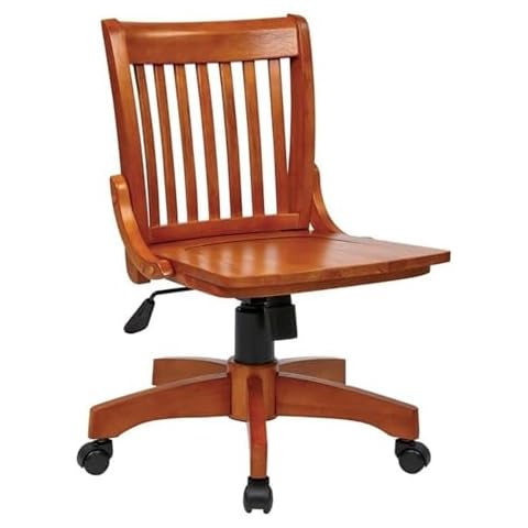BOWERY HILL Solid Wood Armless Chair Cover