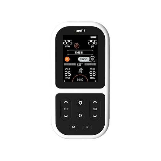 TensCare Unifit- 3 en 1 Dispositivo versátil TENS, EMS y masaje para alivio del dolor, rehabilitación y fortalecimiento muscular. Programas específicos para diferentes grupos musculares.