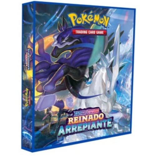 Álbum Pokémon Pasta tipo Fichário para Cards - ESPADA&ESCUDO - Reinado Arrepiante